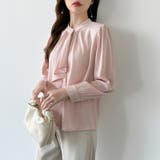 【フロントドレープで結ばず即 華やか】 スカーフタイブラウス | COCOMOMO | 詳細画像21 