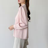 【フロントドレープで結ばず即 華やか】 スカーフタイブラウス | COCOMOMO | 詳細画像24 