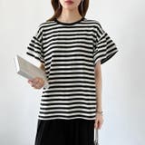 【新色登場】 技ありフリル袖トップス Tシャツ | COCOMOMO | 詳細画像67