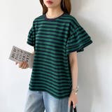 【新色登場】 技ありフリル袖トップス Tシャツ | COCOMOMO | 詳細画像75