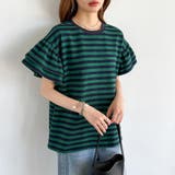 【新色登場】 技ありフリル袖トップス Tシャツ | COCOMOMO | 詳細画像76