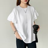 技ありフリル袖トップス Tシャツ フリルtシャツ | COCOMOMO | 詳細画像8 