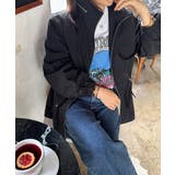 【キュッと絞って即 美シルエット】 マウンテンパーカー | COCOMOMO | 詳細画像17