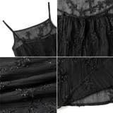 レイヤードで魅せるシアーワンピ キャミワンピース レイヤードキャミソール | COCOMOMO | 詳細画像18 