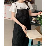 レイヤードで魅せるシアーワンピ キャミワンピース レイヤードキャミソール | COCOMOMO | 詳細画像3 