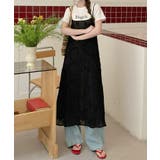 レイヤードで魅せるシアーワンピ キャミワンピース レイヤードキャミソール | COCOMOMO | 詳細画像5 