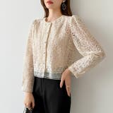 【キャミソールセット】総レースブラウス アンサンブル レースブラウス | COCOMOMO | 詳細画像8 