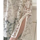 【透け感レイヤード】レースブラウス キャミソールセット 前後2WAY | COCOMOMO | 詳細画像11 