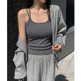 カップ付きバッククロスキャミスール カップ付きキャミソール ダブルストラップ | COCOMOMO | 詳細画像21