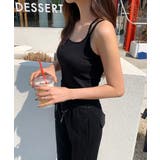 カップ付きバッククロスキャミスール カップ付きキャミソール ダブルストラップ | COCOMOMO | 詳細画像6