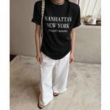 【こなれ落ち感×大人ロゴ】 ロゴTシャツ オーバーサイズ | COCOMOMO | 詳細画像5 