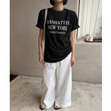 【こなれ落ち感×大人ロゴ】 ロゴTシャツ オーバーサイズ | COCOMOMO | 詳細画像9 