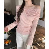 肩出しレースで視線ひとり占め。オフショルレーストップス オフショルダー ワンショ… | COCOMOMO | 詳細画像11