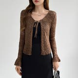 【ぽこぽこ立体レース】 シアーレースカーディガン カーディガン | COCOMOMO | 詳細画像12 