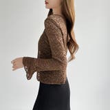 【ぽこぽこ立体レース】 シアーレースカーディガン カーディガン | COCOMOMO | 詳細画像13 