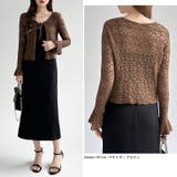 【ぽこぽこ立体レース】 シアーレースカーディガン カーディガン | COCOMOMO | 詳細画像14 