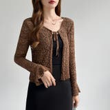 【ぽこぽこ立体レース】 シアーレースカーディガン カーディガン | COCOMOMO | 詳細画像15 