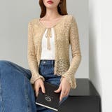 【ぽこぽこ立体レース】 シアーレースカーディガン カーディガン | COCOMOMO | 詳細画像29 