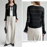 【ぽこぽこ立体レース】 シアーレースカーディガン カーディガン | COCOMOMO | 詳細画像32 