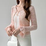 【ぽこぽこ立体レース】 シアーレースカーディガン カーディガン | COCOMOMO | 詳細画像41 