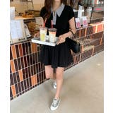 【チェック襟×ハーフジップ】 ポロシャツ サマーニット | COCOMOMO | 詳細画像18 