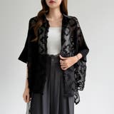 ぽこぽこカットジャガードシャツ シアーシャツ オーバーサイズ | COCOMOMO | 詳細画像12 