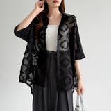 ぽこぽこカットジャガードシャツ シアーシャツ オーバーサイズ | COCOMOMO | 詳細画像16 