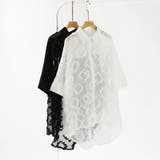 ぽこぽこカットジャガードシャツ シアーシャツ オーバーサイズ | COCOMOMO | 詳細画像23 