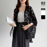 ブラック | ぽこぽこカットジャガードシャツ シアーシャツ オーバーサイズ | COCOMOMO