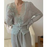 【繊細レース×シアー感】シアーレースカーディガン シアーカーディガン レースカー… | COCOMOMO | 詳細画像10 