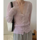 【繊細レース×シアー感】シアーレースカーディガン シアーカーディガン レースカー… | COCOMOMO | 詳細画像15 