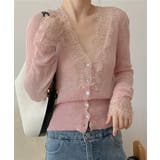 【繊細レース×シアー感】シアーレースカーディガン シアーカーディガン レースカー… | COCOMOMO | 詳細画像25 