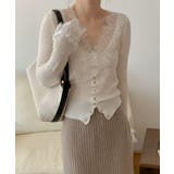 【繊細レース×シアー感】シアーレースカーディガン シアーカーディガン レースカー… | COCOMOMO | 詳細画像2 