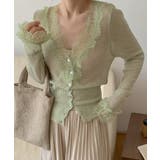 【繊細レース×シアー感】シアーレースカーディガン シアーカーディガン レースカー… | COCOMOMO | 詳細画像30 