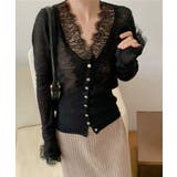 【繊細レース×シアー感】シアーレースカーディガン シアーカーディガン レースカー… | COCOMOMO | 詳細画像5 