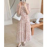 【ふんわり透け感】ドットシフォンワンピース ドットワンピース ワンピース | COCOMOMO | 詳細画像6 