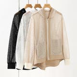 涼しげメッシュ メッシュパーカー マウンテンパーカー | COCOMOMO | 詳細画像30 