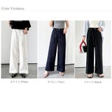 ストン落ちシルエット。 スラブデニムパンツ 夏デニムパンツ | COCOMOMO | 詳細画像35 