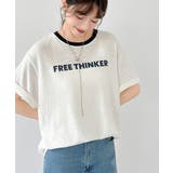 [配色リンガーデザイン] ロゴTシャツ Tシャツ | COCOMOMO | 詳細画像12 