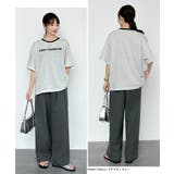 [配色リンガーデザイン] ロゴTシャツ Tシャツ | COCOMOMO | 詳細画像26 