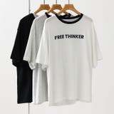 [配色リンガーデザイン] ロゴTシャツ Tシャツ | COCOMOMO | 詳細画像35 