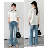 [配色リンガーデザイン] ロゴTシャツ Tシャツ | COCOMOMO | 詳細画像4 