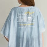 レイヤード風アメカジTシャツ ロゴTシャツ プリントTシャツ | COCOMOMO | 詳細画像15 