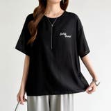 レイヤード風アメカジTシャツ ロゴTシャツ プリントTシャツ | COCOMOMO | 詳細画像20 