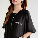 レイヤード風アメカジTシャツ ロゴTシャツ プリントTシャツ | COCOMOMO | 詳細画像23 