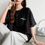 レイヤード風アメカジTシャツ ロゴTシャツ プリントTシャツ | COCOMOMO | 詳細画像28 