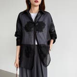 【着るだけで垢抜け】シアージャガードシャツ シアーシャツ オーバーサイズ | COCOMOMO | 詳細画像11 