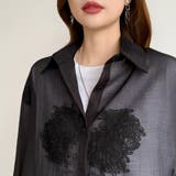 【着るだけで垢抜け】シアージャガードシャツ シアーシャツ オーバーサイズ | COCOMOMO | 詳細画像14 