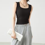 【ブラ紐、もう気にしない】 タンクトップ ブラ紐隠し | COCOMOMO | 詳細画像11 