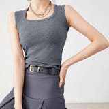 【ブラ紐、もう気にしない】 タンクトップ ブラ紐隠し | COCOMOMO | 詳細画像16 